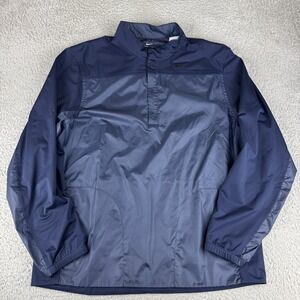 Nike Shield Mens 1/2 Zip Pullover Golf‎ Jacket 892252-451 Active Large